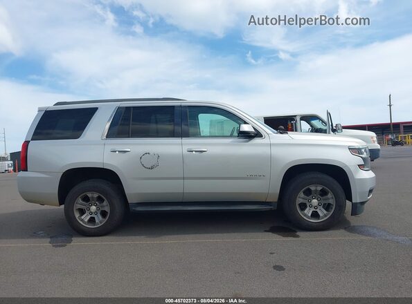 1GNSKAEC8JR363873 2018 CHEVROLET TAHOE Silver 
