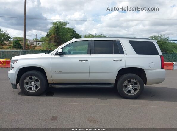 1GNSKAEC8JR363873 2018 CHEVROLET TAHOE Silver 
