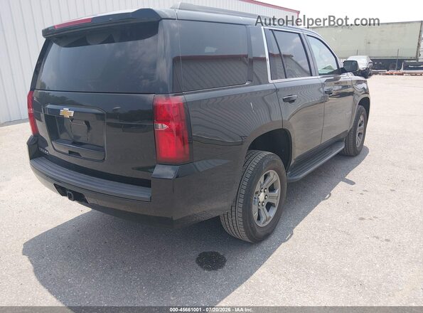 1GNSKAEC9JR363932 2018 CHEVROLET TAHOE Black Trasero derecho