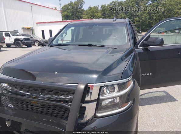 1GNSKAEC9JR363932 2018 CHEVROLET TAHOE Black Vista frontal