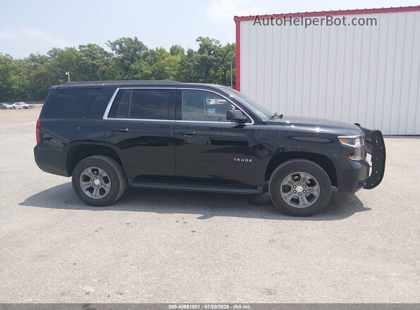 1GNSKAEC9JR363932 2018 CHEVROLET TAHOE Black Vista interior trasera