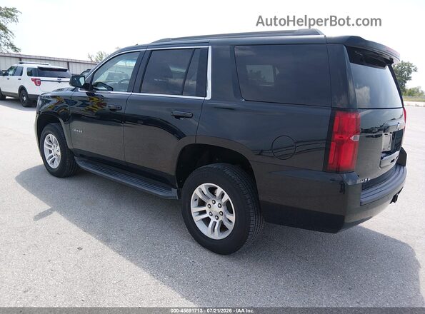1GNSKAECXHR310747 2017 CHEVROLET TAHOE Черный Задняя левая четверть