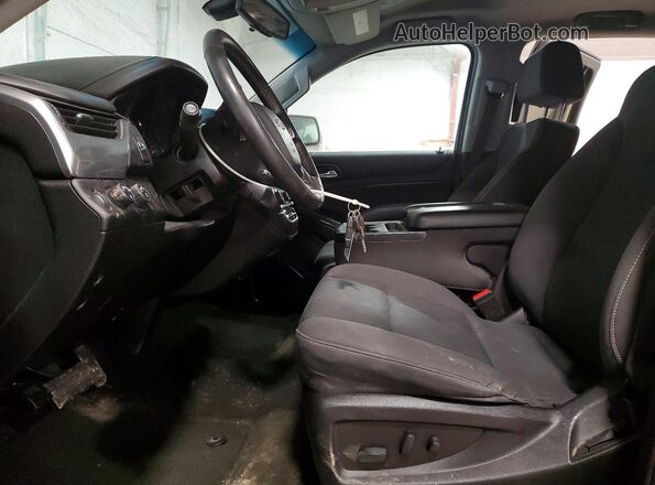 1GNSKAECXJR142629 2018 CHEVROLET TAHOE Black Вид салону спереду