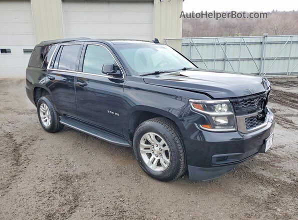 1GNSKAECXJR142629 2018 CHEVROLET TAHOE Black Передня права чверть