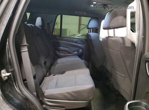 1GNSKAECXJR142629 2018 CHEVROLET TAHOE Black Вид задньої частини салону