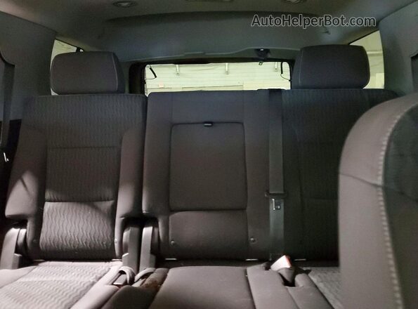 1GNSKAECXJR142629 2018 CHEVROLET TAHOE Black Вид задніх сидінь