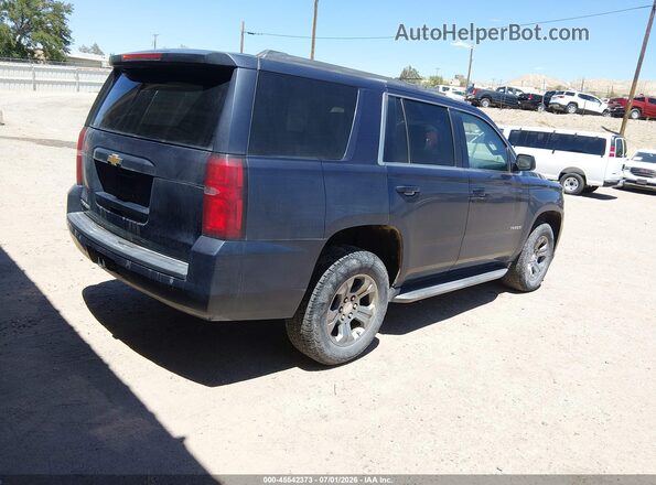 1GNSKAECXJR296953 2018 CHEVROLET TAHOE Blue Задня права чверть