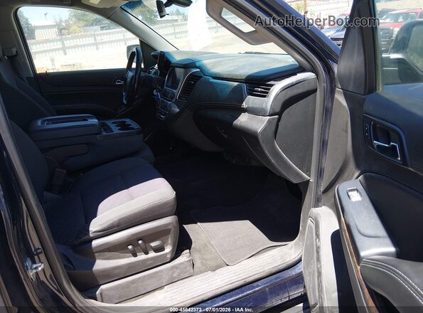 1GNSKAECXJR296953 2018 CHEVROLET TAHOE Blue Вид салону спереду