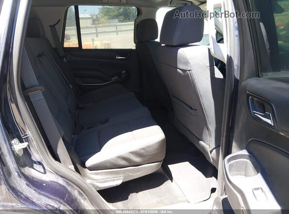 1GNSKAECXJR296953 2018 CHEVROLET TAHOE Blue Вид наклейки з VIN-кодом