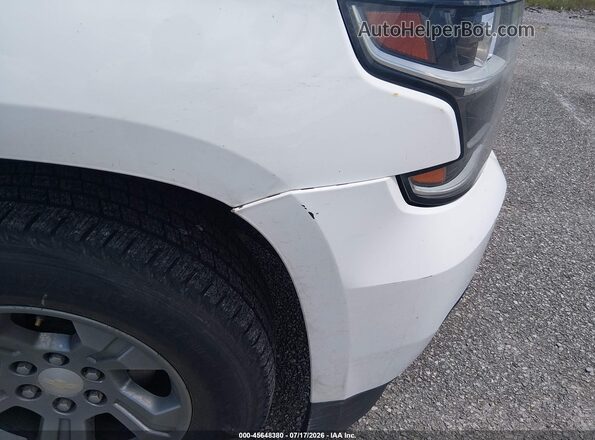 1GNSKAECXLR105034 2020 CHEVROLET TAHOE Белый Вид щитка приборов