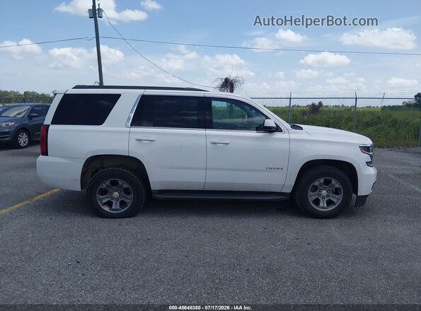 1GNSKAECXLR105034 2020 CHEVROLET TAHOE Белый 