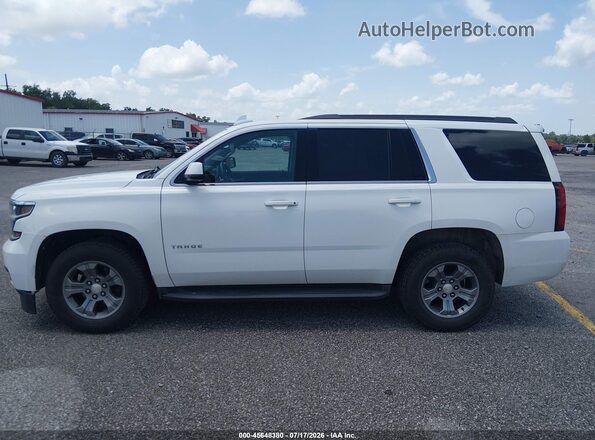 1GNSKAECXLR105034 2020 CHEVROLET TAHOE Белый 