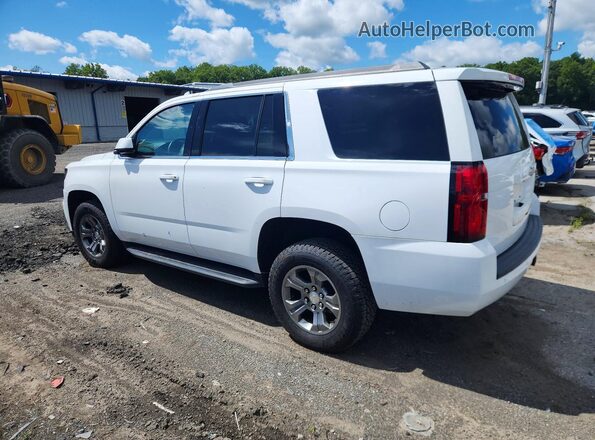 1GNSKAKC2LR308519 2020 CHEVROLET TAHOE White Հետևի ձախ