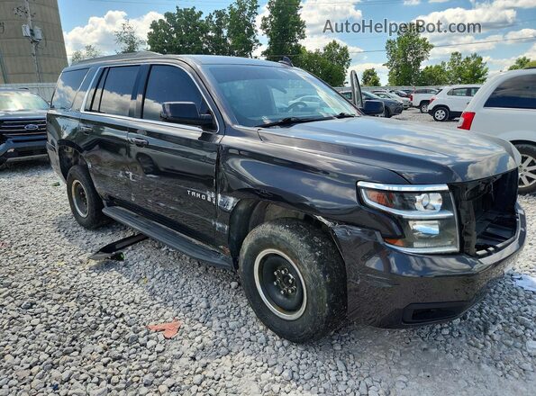 1GNSKAKC7GR464481 2016 CHEVROLET TAHOE Black Przód prawy