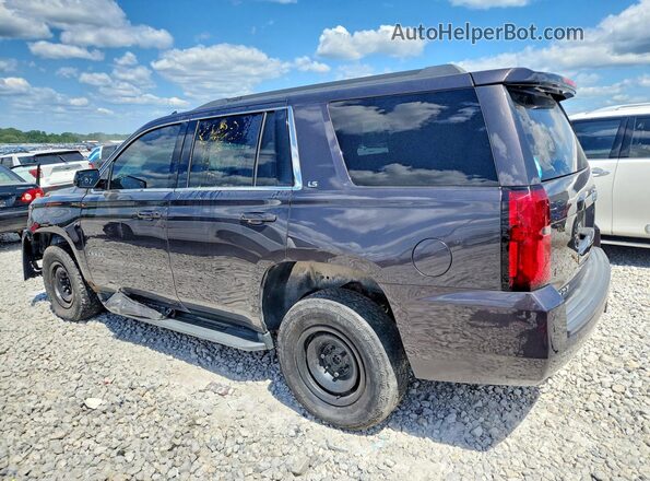 1GNSKAKC7GR464481 2016 CHEVROLET TAHOE Black Tył lewy