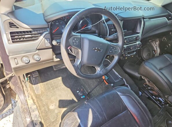 1GNSKAKC7GR464481 2016 CHEVROLET TAHOE Black Widok deski rozdzielczej