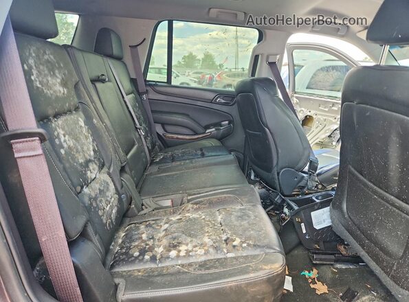 1GNSKAKC7GR464481 2016 CHEVROLET TAHOE Black Widok wnętrza z tyłu