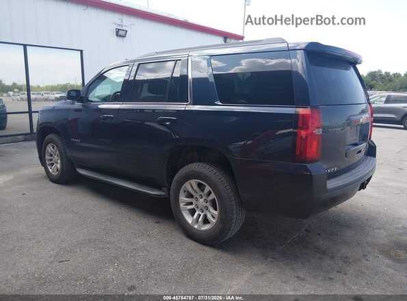 1GNSKAKC7LR112902 2020 CHEVROLET TAHOE Dark Blue Rear left