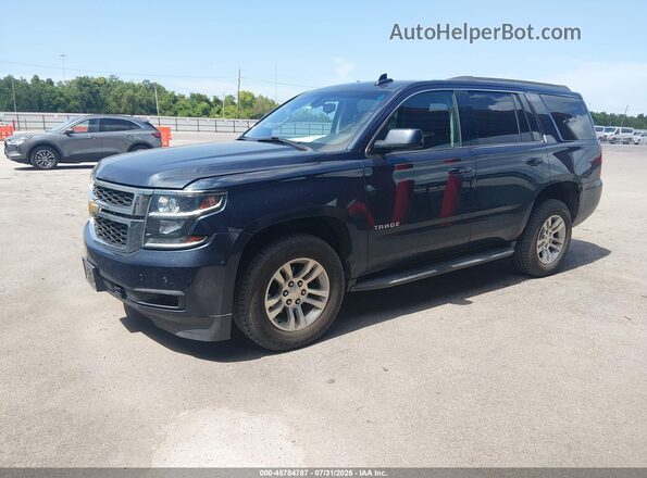 1GNSKAKC7LR112902 2020 CHEVROLET TAHOE Dark Blue Front left