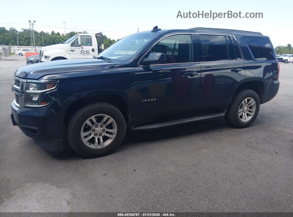 1GNSKAKC7LR112902 2020 CHEVROLET TAHOE Dark Blue Front view