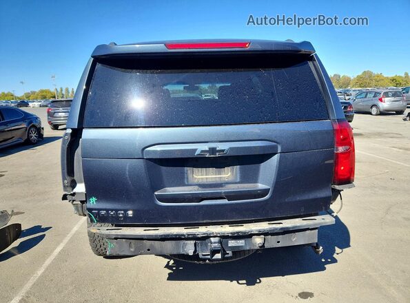 1GNSKAKC8KR204499 2019 CHEVROLET TAHOE Blue Widok z tyłu
