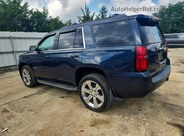 1GNSKBKC0HR188751 2017 CHEVROLET TAHOE Синий Задняя левая четверть