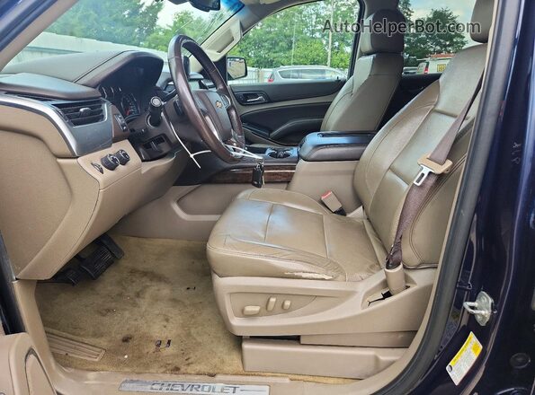 1GNSKBKC0HR188751 2017 CHEVROLET TAHOE Синий Вид салона спереди