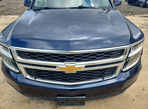 1GNSKBKC0HR188751 2017 CHEVROLET TAHOE Синий Вид подкапотного пространства