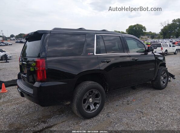 1GNSKBKC0HR401696 2017 CHEVROLET TAHOE Черный Задняя правая четверть