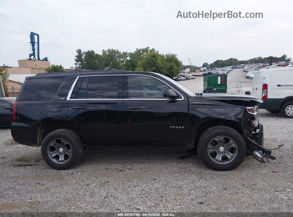 1GNSKBKC0HR401696 2017 CHEVROLET TAHOE Черный Вид задней части салона