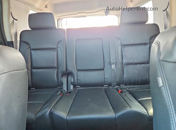 1GNSKBKC0HR407966 2017 CHEVROLET TAHOE Black Vista de los asientos traseros