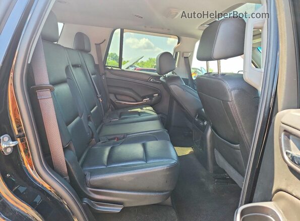 1GNSKBKC0HR407966 2017 CHEVROLET TAHOE Black Vista interior trasera