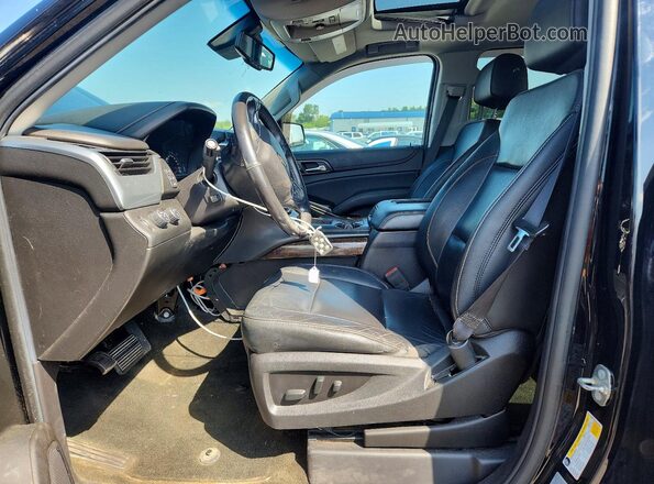 1GNSKBKC0HR407966 2017 CHEVROLET TAHOE Black Vista interior delantera