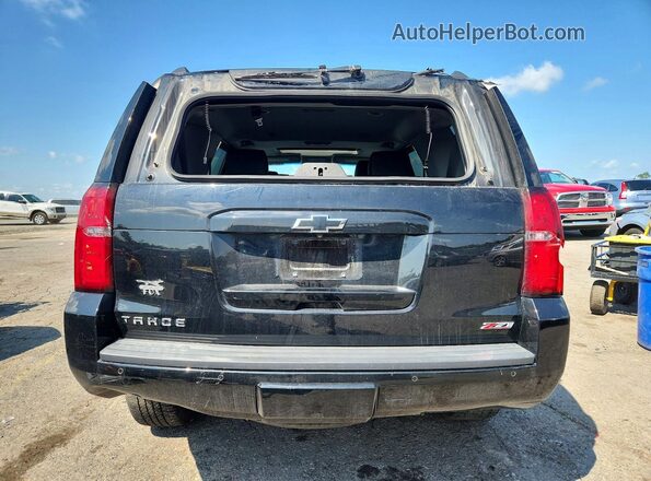 1GNSKBKC0HR407966 2017 CHEVROLET TAHOE Black Vista trasera