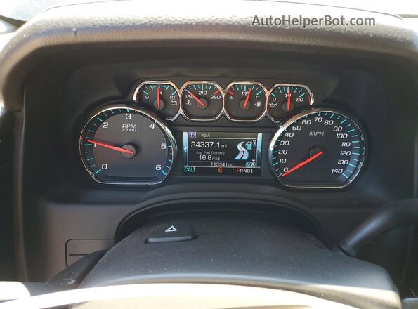 1GNSKBKC0JR366714 2018 CHEVROLET TAHOE Black Vista del cuadro de instrumentos