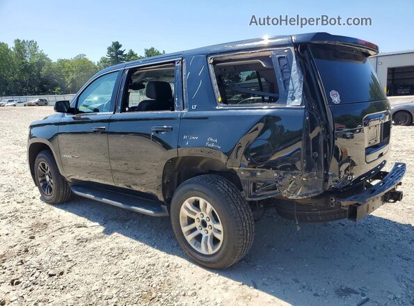 1GNSKBKC0JR366714 2018 CHEVROLET TAHOE Black Trasero izquierdo