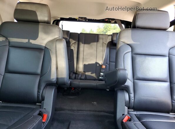 1GNSKBKC0JR366714 2018 CHEVROLET TAHOE Black Vista de los asientos traseros