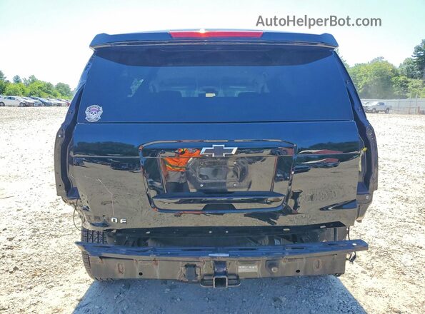 1GNSKBKC0JR366714 2018 CHEVROLET TAHOE Black Vista trasera