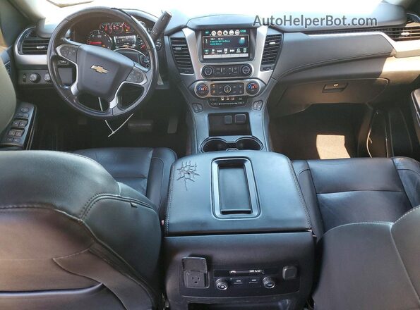1GNSKBKC0LR111239 2020 CHEVROLET TAHOE Black Առջևի վահանակի տեսք