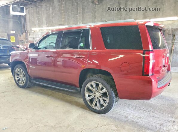 1GNSKBKC0LR186782 2020 CHEVROLET TAHOE Burgundy უკანა მარცხენა