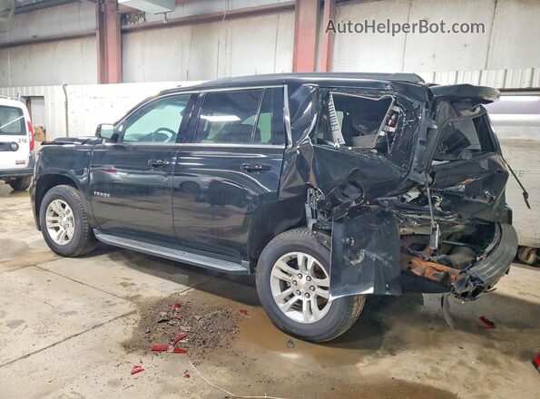 1GNSKBKC1GR168376 2016 CHEVROLET TAHOE Black უკანა მარცხენა