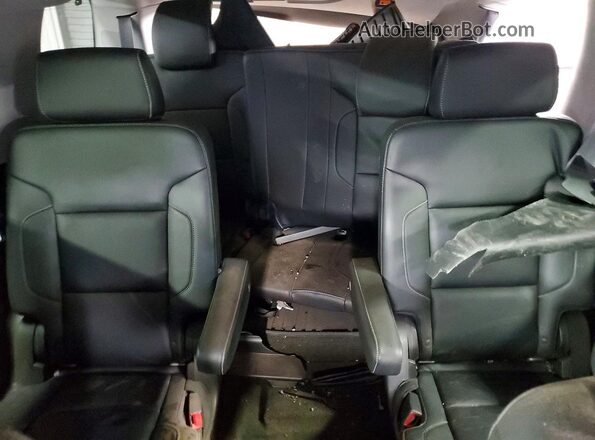 1GNSKBKC1GR168376 2016 CHEVROLET TAHOE Black უკანა სავარძლების ხედი