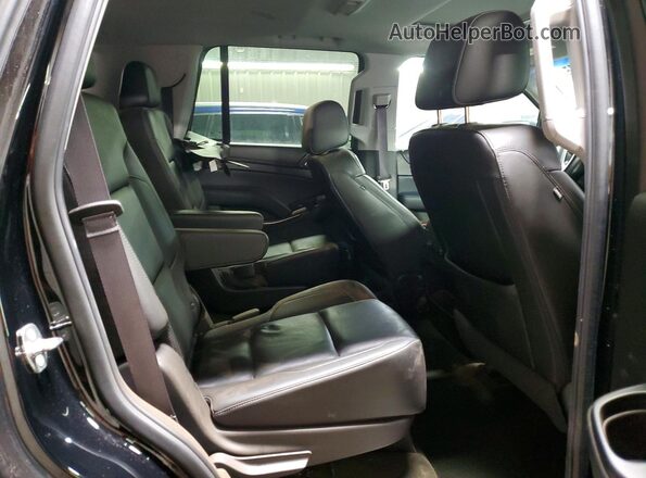 1GNSKBKC1GR168376 2016 CHEVROLET TAHOE Black უკანა სალონის ხედი