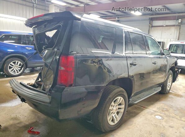1GNSKBKC1GR168376 2016 CHEVROLET TAHOE Black უკანა მარჯვენა