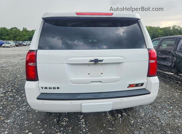 1GNSKBKC1GR323508 2016 CHEVROLET TAHOE White Vista trasera