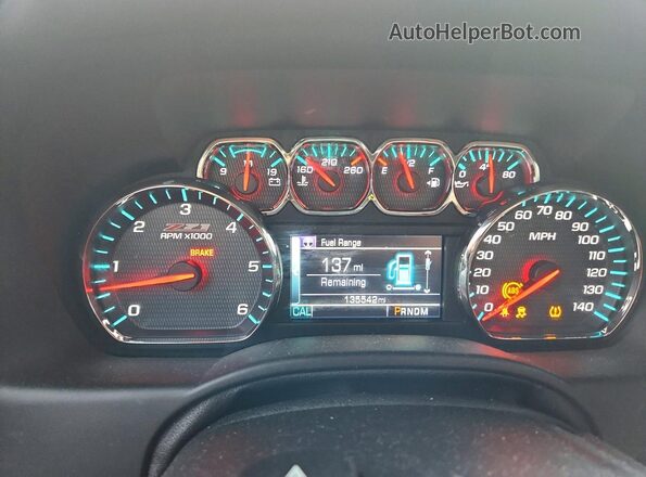 1GNSKBKC1GR323508 2016 CHEVROLET TAHOE White Vista del cuadro de instrumentos