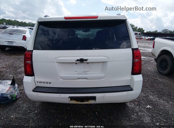 1GNSKBKC1GR395602 2016 CHEVROLET TAHOE White 