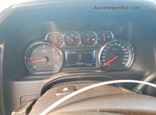 1GNSKBKC1HR202124 2017 CHEVROLET TAHOE Silver Vista del cuadro de instrumentos