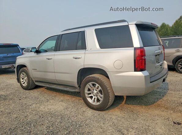 1GNSKBKC1HR202124 2017 CHEVROLET TAHOE Silver Trasero izquierdo