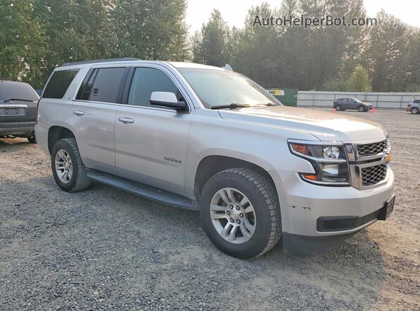 1GNSKBKC1HR202124 2017 CHEVROLET TAHOE Silver Delantero derecho